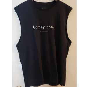 NWOT Barney Cools Sleeveless Muscle Tee Tank Top